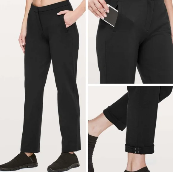 ✨️HOST PICK✨️ 🇨🇦 NWOT Lululemon On The Move Tailored Pants - Picture 2 of 14